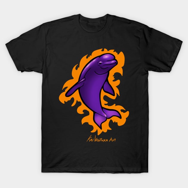 Rad Beluga Design T-Shirt by Kai Ventura